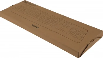 Клавиатура Logitech K120 черный USB (920-002522) кабель 1.5м