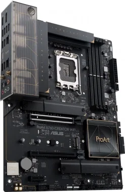 Материнская плата Asus PROART B760-CREATOR WIFI Soc-1700 Intel B760 4xDDR5 ATX AC`97 8ch(7.1) 1 x 2.5Gigabit + Gigabit Ethernet RAID+HDMI+DP