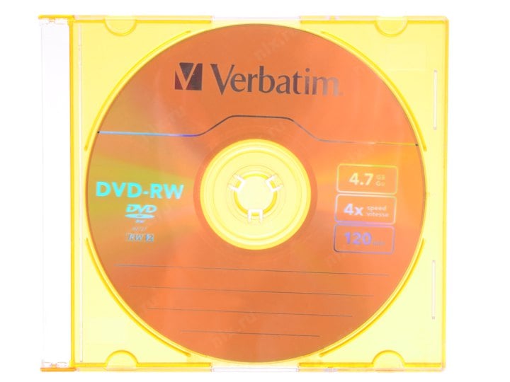 CD-RW Verbatim 700Mb 12x, уп. 5 шт