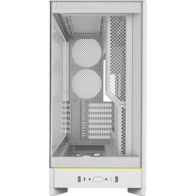 Корпус ПК Montech HS02 WHITE, ATX, белый