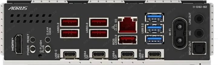 GIGABYTE X870E A PRO X (RTL) AM5 <X870E> 3xPCI-E HDMI 5GbLAN+WiFi+BT SATA  ATX  4DDR5