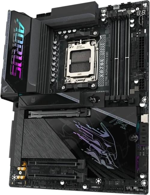 GIGABYTE X870E A PRO X (RTL) AM5 <X870E> 3xPCI-E HDMI 5GbLAN+WiFi+BT SATA  ATX  4DDR5