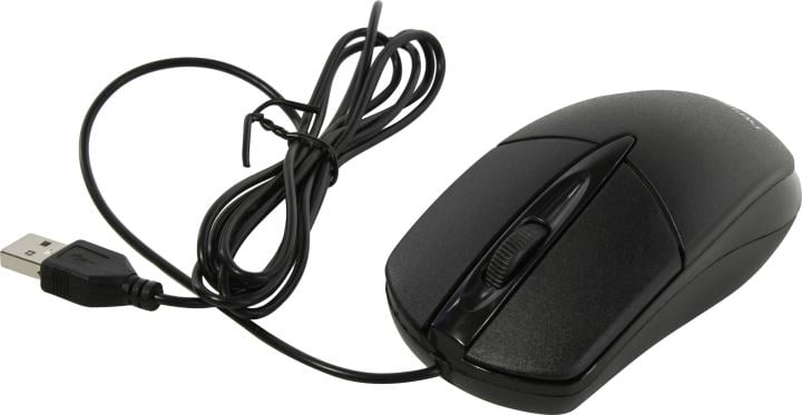 Мышь Гарнизон GM-220, USB, 1000 DPI, 3 кнопки, черный