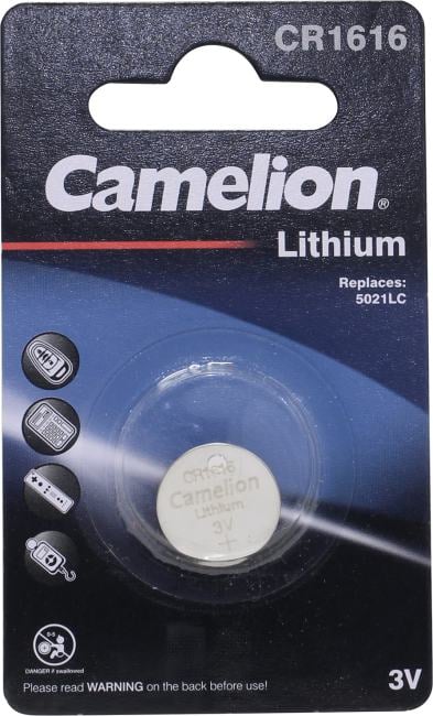 Батарейка Camelion CR1616, 3 В, 1 шт