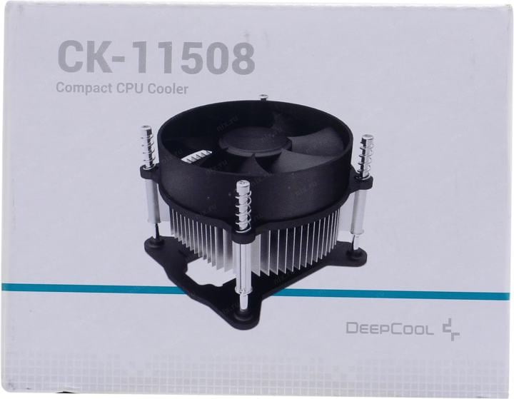 Deepcool <CK-11508> (3пин, 1155/1200,  25дБ,  2200об/мин,Al)