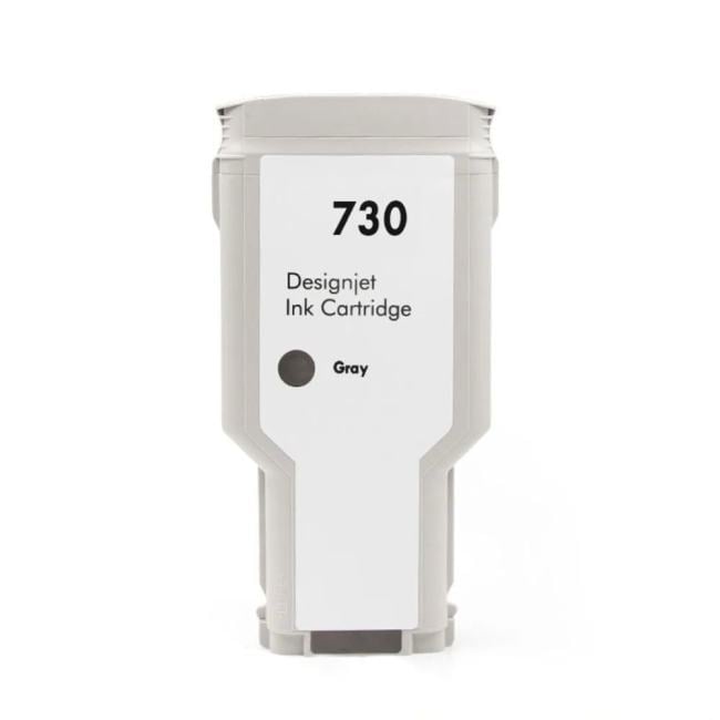 -/ Струйный картридж NV Print 730 (NV-P2V72A) Gray для HP DesignJet T1700, T1600, T2600 (300 мл) совместимый