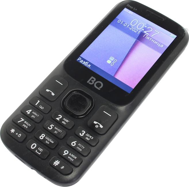 Мобильный телефон bq 2440 Step L+ Black