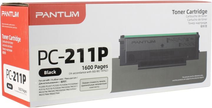 Тонер-картридж Pantum PC-211P  для Pantum P2200/P2500/M6500/M6550