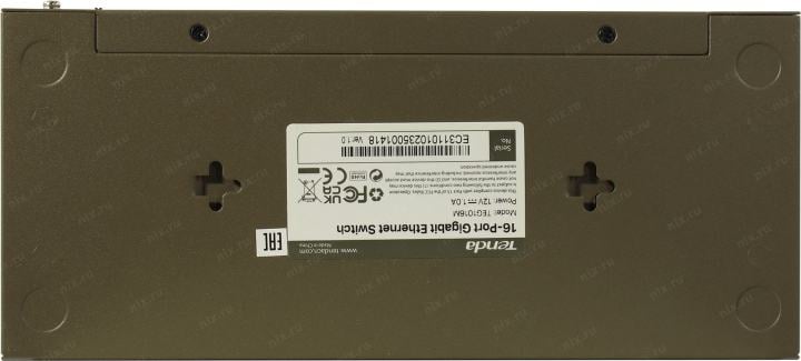 TENDA <TEG1016M> 16-Port Gigabit  Ethernet  Switch  (16UTP 1000Mbps)