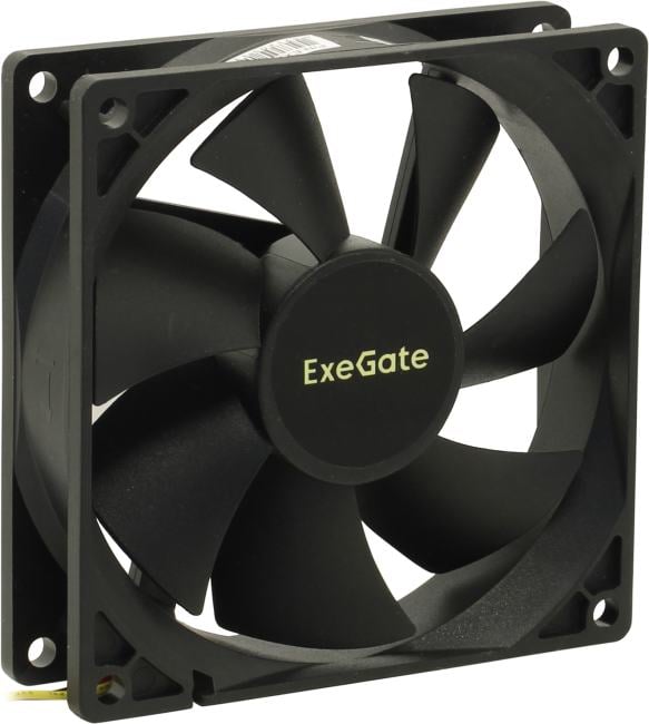 Exegate EX283383RUS Вентилятор ExeGate ExtraPower EP09225S3P, 92x92x25 мм, подшипник скольжения, 3pin, 2200RPM, 24dBA