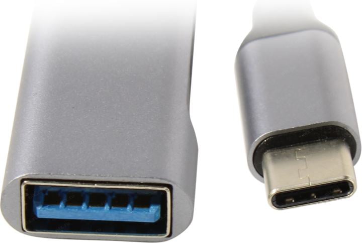 USB-концентратор ORIENT CU-323, Type-C, 4 порта USB