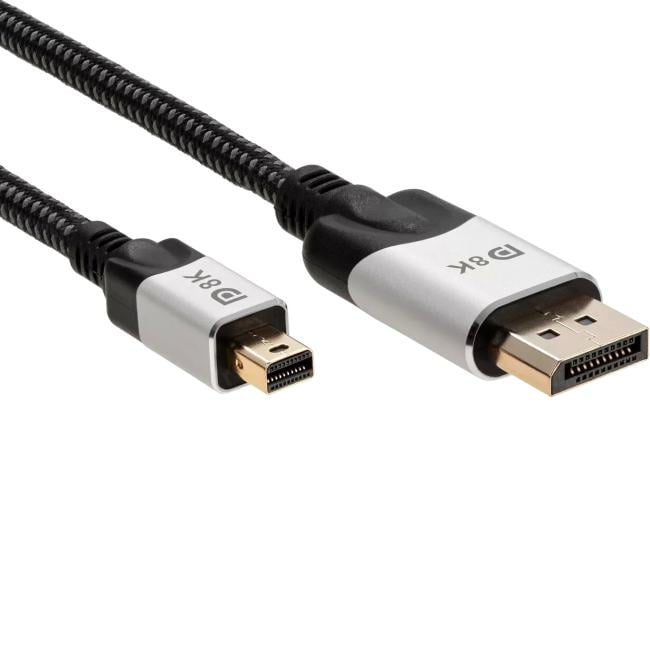 VCOM <CG685-1.8M> Кабель miniDP(M)  -> DisplayPort(M) 1.8м