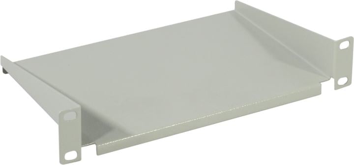 5bites Полка консольная CS205-300G для сетевого шкафа D=300 / 254*150*1U / 10" / GREY