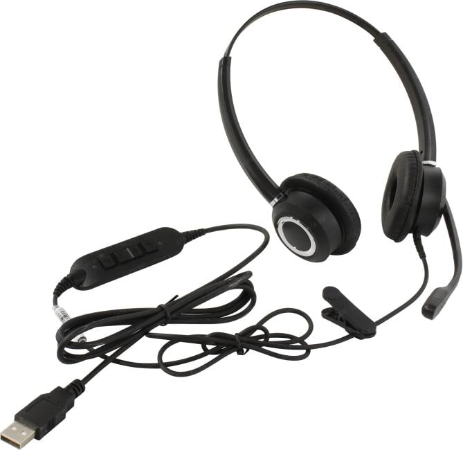 Гарнитура VT VT6200-D, USB, с регулятором громкости