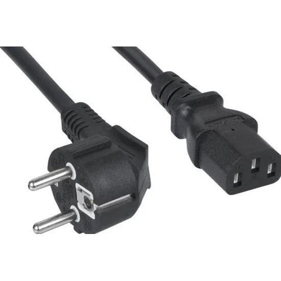 Кабель питания Filum FL-PC-SH90/C13-C2-1.8-BK, CEE 7/7 угл. — C13, 1.8м, 10А
