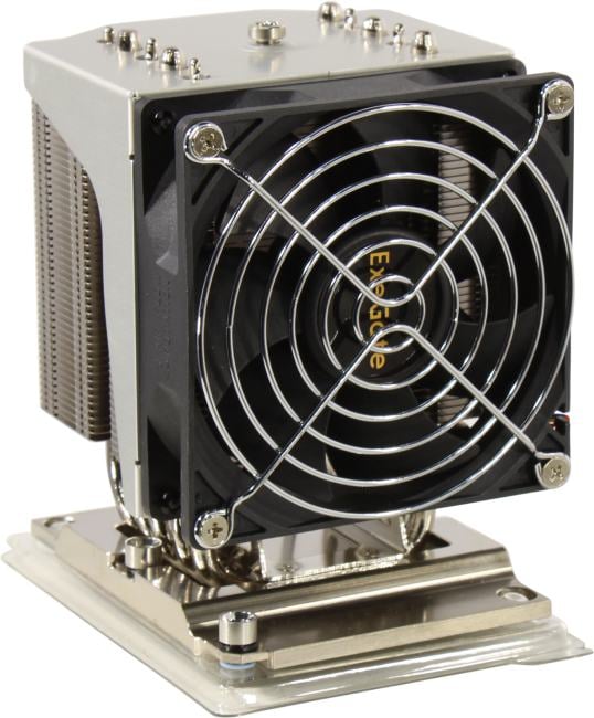 ExeGate <EX293441RUS> ESNK-P0070APS4.PWM.4U.3647.Cu (4 пин, 3647, 4U,  Cu+Al+тепловые  трубки)