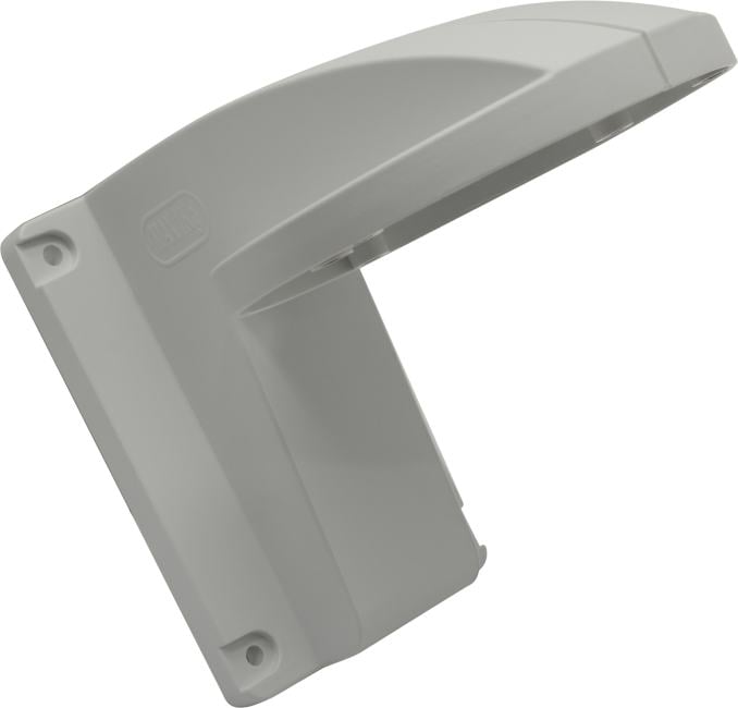 Кронштейн HIKVISION DS-1258ZJ, настенный, пластик, белый