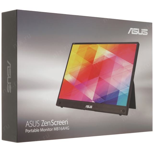 90LM08U0-B01170 Монитор Asus 15.6" ZenScreen MB16AHG черный IPS LED 16:9 HDMI матовая  300cd  178гр/178гр  1920x1080 144Hz