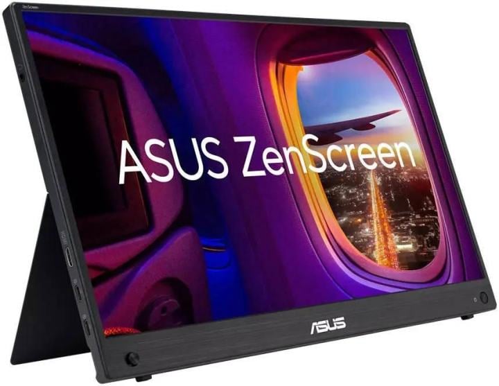 90LM08U0-B01170 Монитор Asus 15.6" ZenScreen MB16AHG черный IPS LED 16:9 HDMI матовая  300cd  178гр/178гр  1920x1080 144Hz