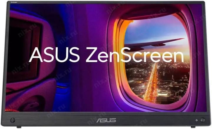 90LM08U0-B01170 Монитор Asus 15.6" ZenScreen MB16AHG черный IPS LED 16:9 HDMI матовая  300cd  178гр/178гр  1920x1080 144Hz