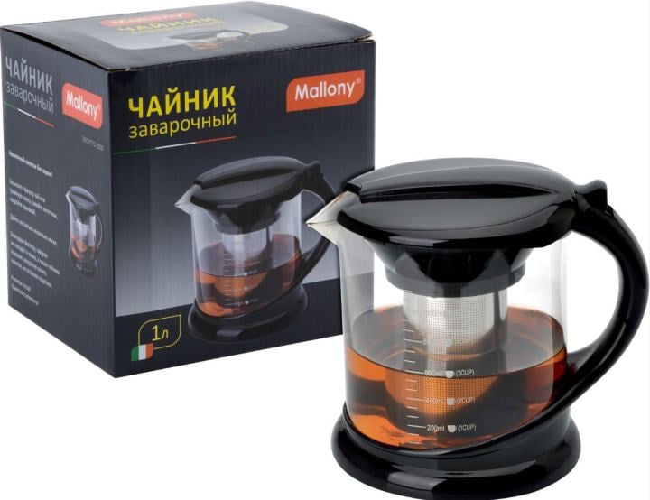 Чайник заварочный Mallony 910108, 1 л