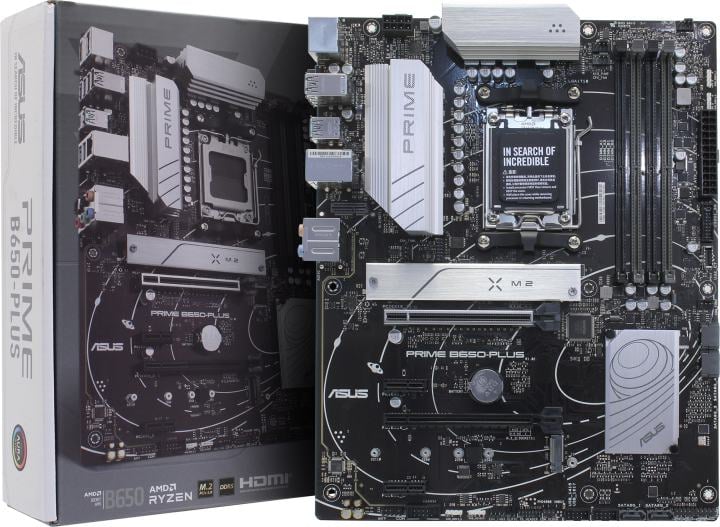 ASUS PRIME B650-PLUS (RTL) AM5 <B650> 2xPCI-E HDMI+DP GbLAN SATA  ATX  4DDR5