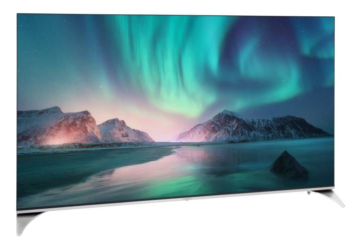 55"   QLED ЖК телевизор Hyundai H-LED55QBU7500 (3840x2160, HDMI, LAN, WiFi, BT,  USB, DVB-T2, SmartTV)