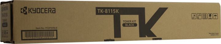 Тонер-картридж Kyocera TK-8115K  Black  для  ECOSYS M8124cidn/M8130cidn