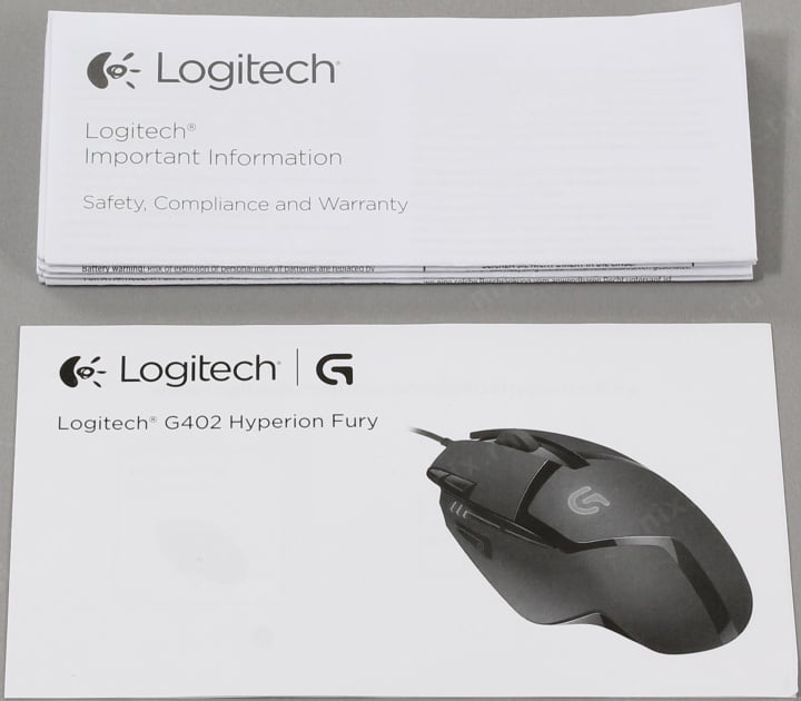 Logitech G402 Hyperion Fury Mouse <910-004067> (RTL)  USB  8btn+Roll