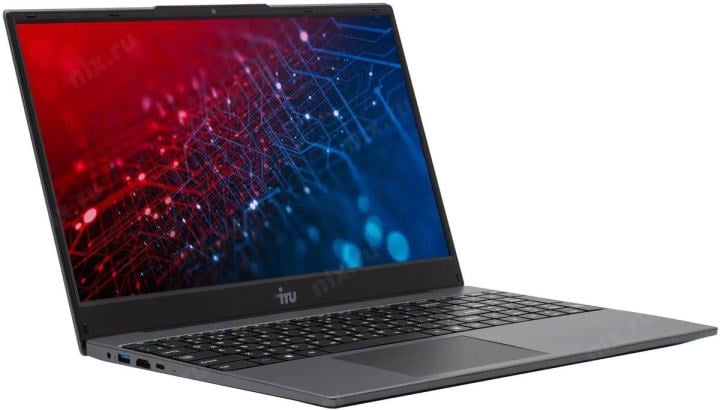 (2150148) Ноутбук IRU Tactio 15PHR Ryzen 5 7430U 16Gb SSD512Gb AMD Radeon Graphics 15.6" IPS FHD  (1920x1080) Windows 11