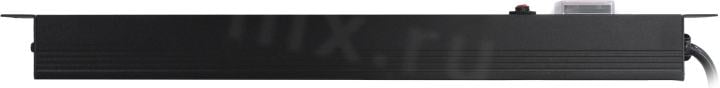 Exegate ServerPro PDU-19H606 Al-6S-EU2-SW-O <EX280831RUS> Блок силовых розеток 19",  чёрный  1U,  6 евророзеток