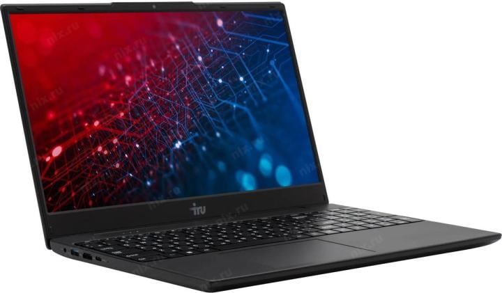2125433 Ноутбук IRU Tactio 15ALG Core i5 1335U 16Gb SSD512Gb Intel Iris Xe graphics 15" IPS FHD Windows 11  Pro 64 black