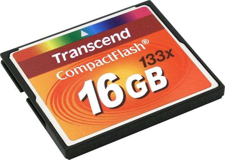 Карта памяти Transcend TS16GCF133, CompactFlash, 16ГБ, 133x