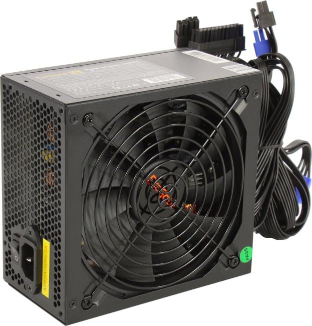 Exegate EX292336RUS Блок питания 750W ExeGate 750PPX (ATX, APFC, КПД 80% (80 PLUS), 14cm fan, 20+4pin, 2x(4+4)pin, 6xPCI-E, 10xSATA, 4xIDE, Cable Management, black, RTL)