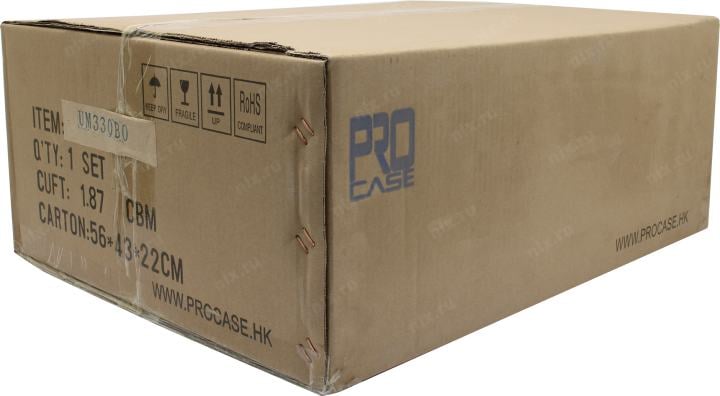 Server Case 3U Procase <UM330-B-0> Black ATX  без  БП