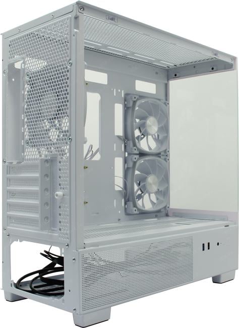 Корпус ПК Powercase CVMMW-A3, mATX, стекло, 3×120мм ARGB PWM