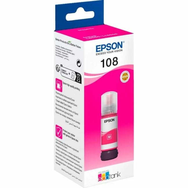 Чернила Epson C13T09C34A Magenta (70мл) для  EPS  L8050/L18050
