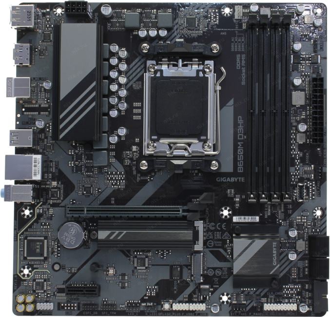 GIGABYTE B650M D3HP (RTL) AM5 <B650> PCI-E HDMI+2xDP 2.5GbLAN SATA  RAID MicroATX 4DDR5