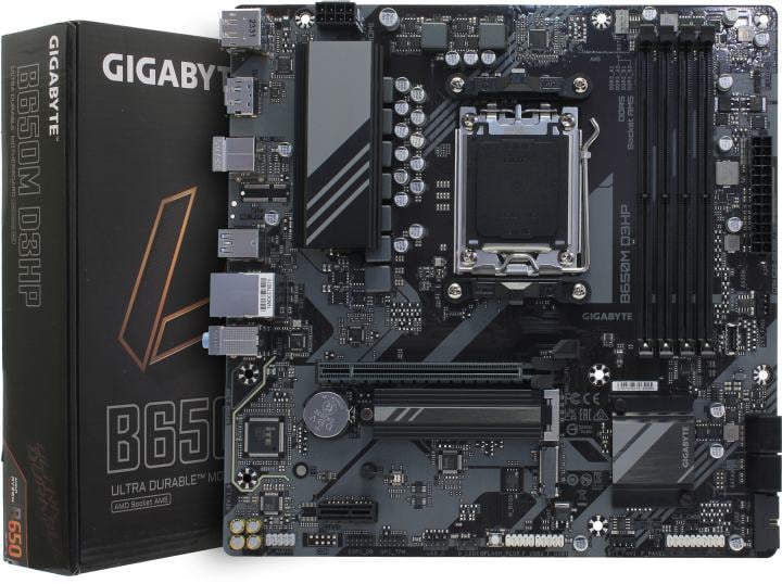GIGABYTE B650M D3HP (RTL) AM5 <B650> PCI-E HDMI+2xDP 2.5GbLAN SATA  RAID MicroATX 4DDR5