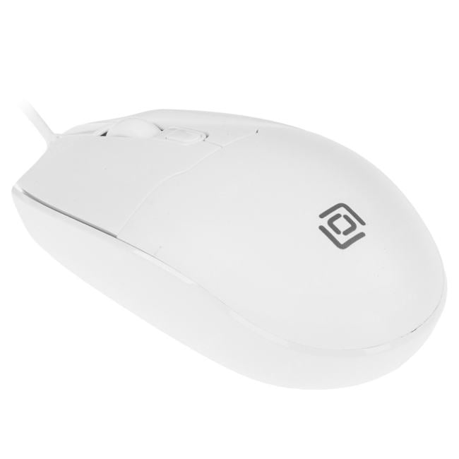 OKLICK Keyboard & Optical Mouse <S650> White (Кл-ра, М/Мед, USB+Мышь 4кн,  Roll, USB) <1875257>