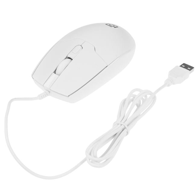OKLICK Keyboard & Optical Mouse <S650> White (Кл-ра, М/Мед, USB+Мышь 4кн,  Roll, USB) <1875257>