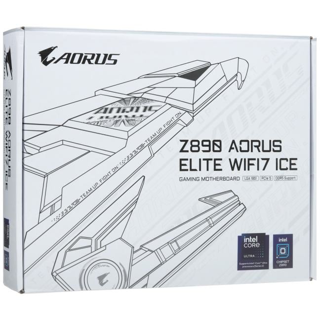 GIGABYTE Z890 A ELITE WIFI7 ICE (RTL) LGA1851 <Z890> 3xPCI-E  DP2.5GbLAN+WiFi+BT  SATA  ATX 4DDR5