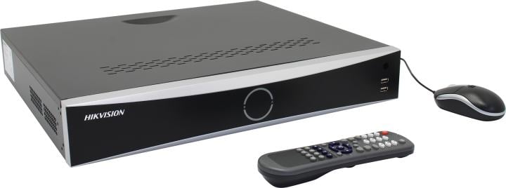 HIKVISION DS-7732NXI-K4 32-х канальный IP-видеорегистратор Видеовход: 32 канала; аудиовход: двустороннее аудио 1 канал RCA; видеовыход: 1 VGA до 1080Р, 1 HDMI до 4К; аудиовыход: 1 канал RCA