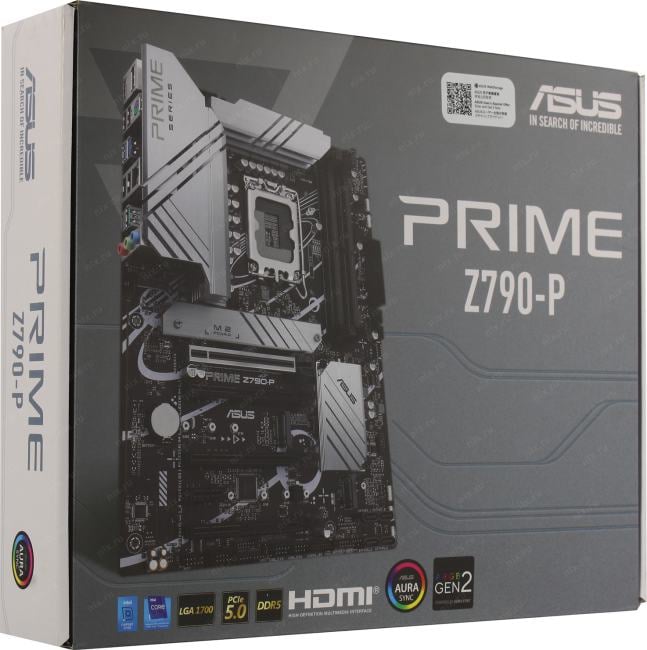 ASUS PRIME Z790-P (RTL) LGA1700 <Z790> 4xPCI-E HDMI+DP 2.5GbLAN  SATA ATX 4DDR5