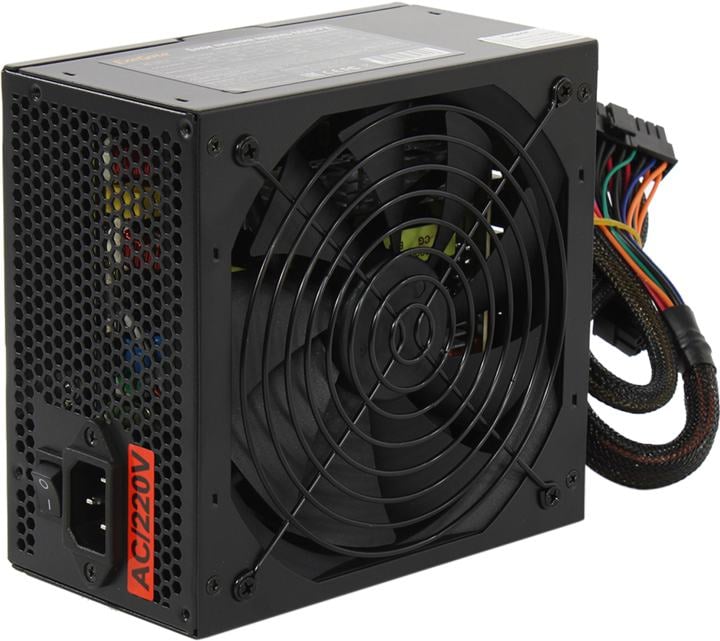 Блок питания ExeGate (ATX)-600PPX+кабель 220V <EX221642RUS-S> 600W ATX  (24+2x4+2x6/8пин) Cable Management