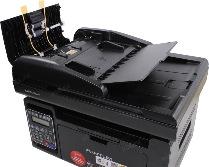 Pantum M6607NW (A4, 22стр/мин, 256Mb, LCD, лазерное МФУ, факс, USB2.0, сетевой,  WiFi,  ADF)