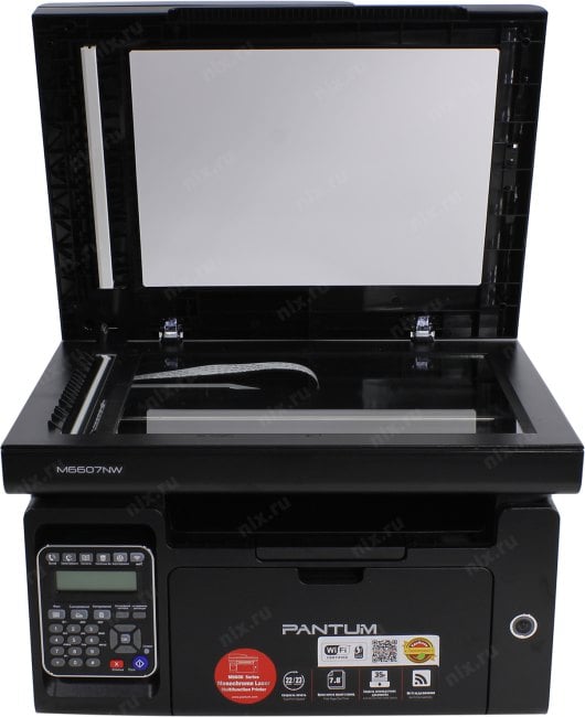 Pantum M6607NW (A4, 22стр/мин, 256Mb, LCD, лазерное МФУ, факс, USB2.0, сетевой,  WiFi,  ADF)
