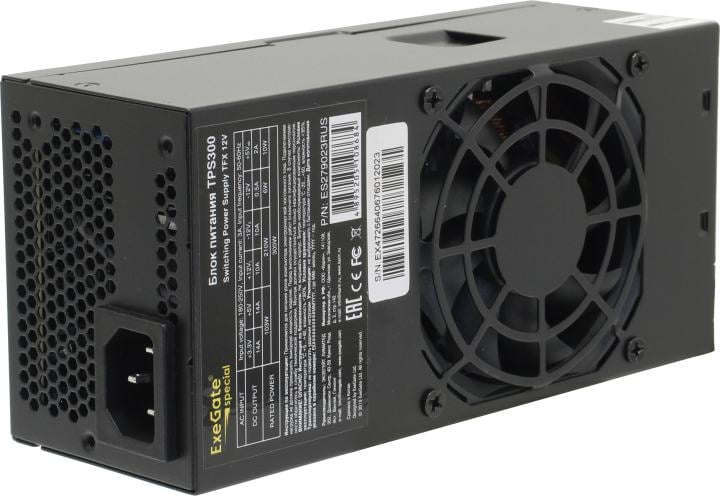 Блок питания ExeGate TPS300 <ES279023RUS> 300W  TFX  (24+4пин)