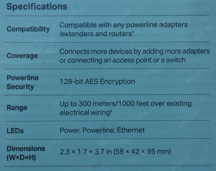 TP-LINK <TL-PA7017P KIT> Powerline AV1000 Gigabit Starter Kit (2 адаптера,1UTP  1000Mbps, Powerline 1000Mbps)
