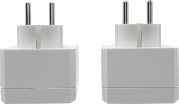 TP-LINK <TL-PA7017P KIT> Powerline AV1000 Gigabit Starter Kit (2 адаптера,1UTP  1000Mbps, Powerline 1000Mbps)